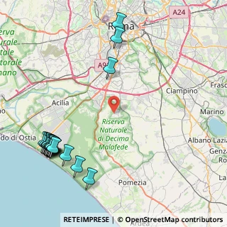 Mappa Via Álvaro del Portillo, 00128 Trigoria RM, Italia (12.248)