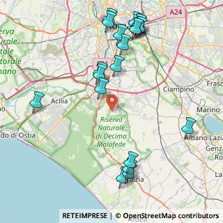 Mappa Via Álvaro del Portillo, 00128 Trigoria RM, Italia (10.6485)