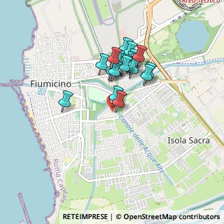 Mappa Via Uolchefit, 00054 Fiumicino RM, Italia (0.7565)