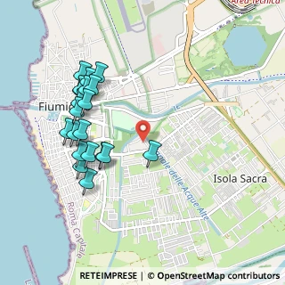 Mappa Via Uolchefit, 00054 Fiumicino RM, Italia (1.092)