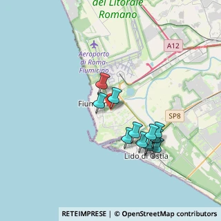 Mappa Via Uolchefit, 00054 Fiumicino RM, Italia (3.50417)