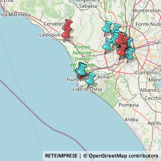 Mappa Via Uolchefit, 00054 Fiumicino RM, Italia (17.6075)