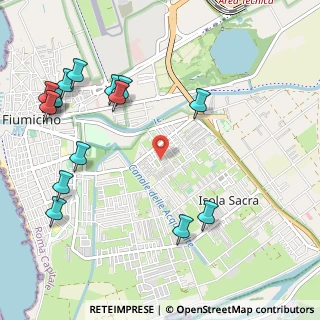 Mappa Via Pier Giuseppe Scarpetta, 00054 Fiumicino RM, Italia (1.39733)