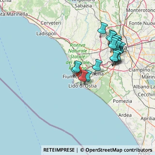 Mappa Via Pier Giuseppe Scarpetta, 00054 Fiumicino RM, Italia (15.967)