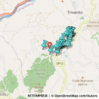 Mappa Contrada Maiella, 86029 Trivento CB, Italia (0.74444)