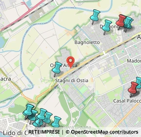 Mappa Via Giuseppe Fiorelli, 00119 Ostia Antica RM, Italia (3.6285)