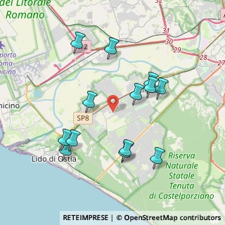 Mappa Via Camillo Miola, 00125 Roma RM, Italia (4.11)