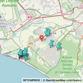 Mappa Via Camillo Miola, 00125 Roma RM, Italia (4.52364)