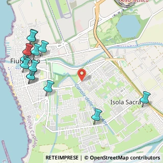 Mappa Via Mario Ingrellini, 00054 Fiumicino RM, Italia (1.54571)