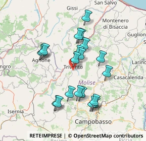 Mappa Via Acqua Santianni, 86029 Trivento CB, Italia (14.0085)