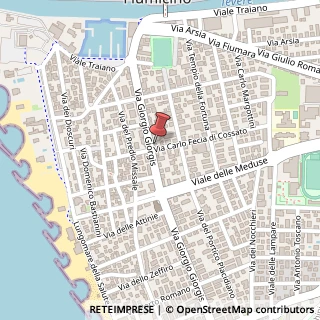 Mappa Via Giorgio Giorgis, 89, 00054 Fiumicino, Roma (Lazio)