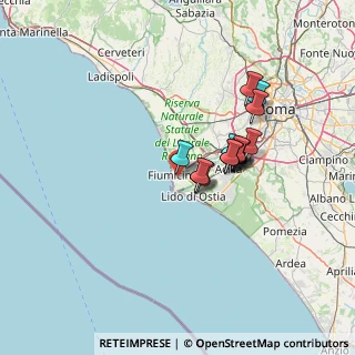 Mappa Via Luigi Rendina, 00054 Fiumicino RM, Italia (10.95867)