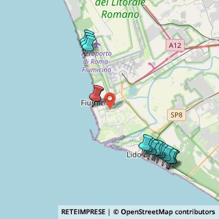 Mappa Via Luigi Rendina, 00054 Fiumicino RM, Italia (5.182)