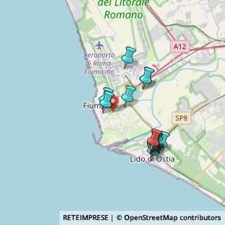 Mappa Via Luigi Rendina, 00054 Fiumicino RM, Italia (3.50308)