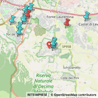 Mappa 00128 Trigoria RM, Italia (2.85)
