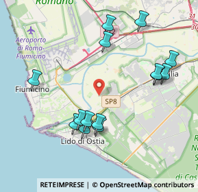 Mappa , 00121 Lido di Ostia RM, Italia (4.44714)