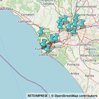 Mappa , 00121 Lido di Ostia RM, Italia (13.99933)