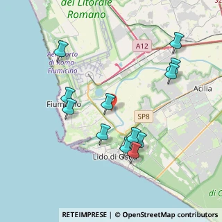 Mappa Via Monte Cengio, 00054 Fiumicino RM, Italia (4.2575)