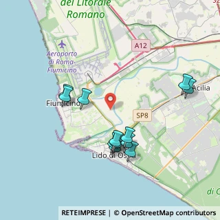 Mappa Via Monte Cengio, 00054 Fiumicino RM, Italia (4.11083)
