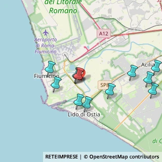 Mappa Via Monte Cengio, 00054 Fiumicino RM, Italia (4.08333)