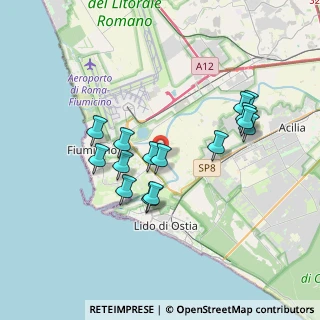 Mappa Via Monte Cengio, 00054 Fiumicino RM, Italia (3.47533)