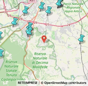 Mappa 00128 Selcetta RM, Italia (6.693)