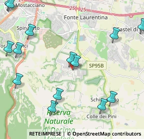 Mappa 00128 Selcetta RM, Italia (3.00929)