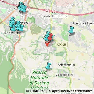 Mappa 00128 Selcetta RM, Italia (2.9835)