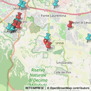 Mappa 00128 Selcetta RM, Italia (3.3835)