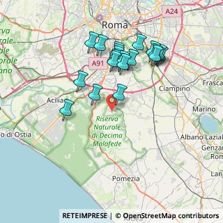 Mappa 00128 Selcetta RM, Italia (7.676)