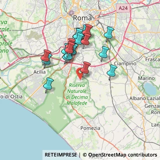 Mappa 00128 Selcetta RM, Italia (6.901)