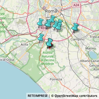 Mappa 00128 Selcetta RM, Italia (5.64133)