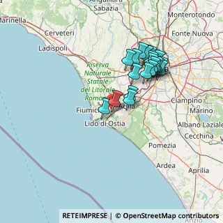 Mappa Via Ugo Rellini, 00119 Roma RM, Italia (13.8525)