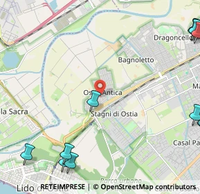 Mappa Via Ugo Rellini, 00119 Roma RM, Italia (3.86769)