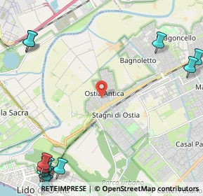 Mappa Via Ugo Rellini, 00119 Roma RM, Italia (3.91846)