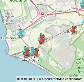 Mappa Via Ugo Rellini, 00119 Roma RM, Italia (5.06833)