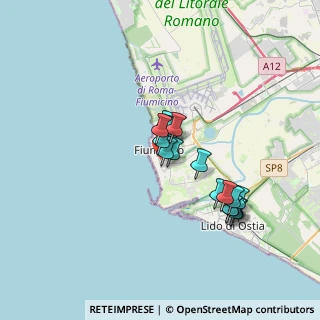 Mappa Via del Portico Placidiano, 00054 Fiumicino RM, Italia (2.87882)