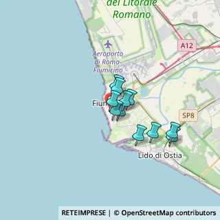Mappa Via del Portico Placidiano, 00054 Fiumicino RM, Italia (2.39909)