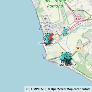 Mappa Via del Portico Placidiano, 00054 Fiumicino RM, Italia (3.37)