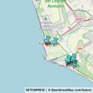 Mappa Via del Portico Placidiano, 00054 Fiumicino RM, Italia (5.11167)