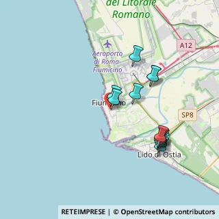Mappa Via del Portico Placidiano, 00054 Fiumicino RM, Italia (3.82917)