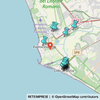 Mappa Via Luigi Mariotti, 00054 Fiumicino RM, Italia (3.98267)