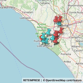 Mappa Via Luigi Mariotti, 00054 Fiumicino RM, Italia (11.25333)