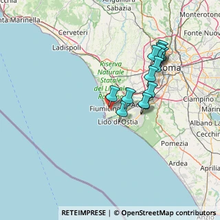 Mappa Via Luigi Mariotti, 00054 Fiumicino RM, Italia (14.41571)