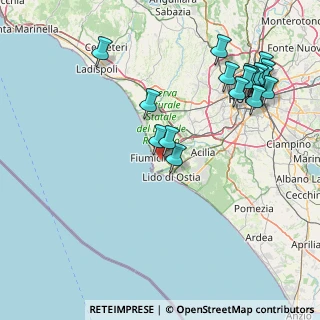 Mappa Via Luigi Mariotti, 00054 Fiumicino RM, Italia (20.03833)