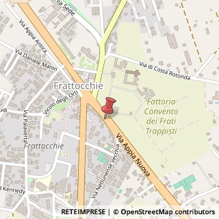 Mappa Via Appia Nuova, 126, 00040 Marino, Roma (Lazio)