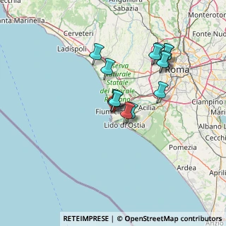 Mappa Via Giuseppe Fontana, 00054 Fiumicino RM, Italia (12.71857)