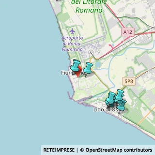 Mappa Via Giuseppe Fontana, 00054 Fiumicino RM, Italia (4.9675)
