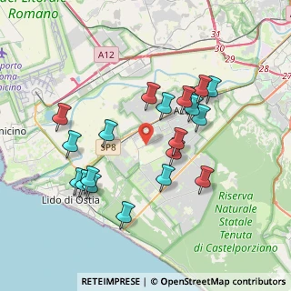 Mappa Via di Macchia Palocco, 00124 Roma RM, Italia (3.822)