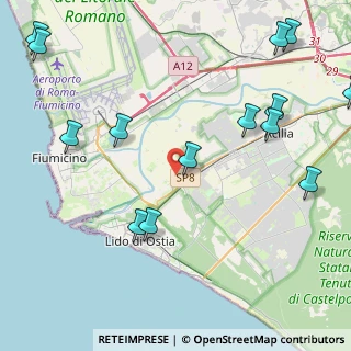 Mappa Via delle Saline, 00119 Roma RM, Italia (6.015)